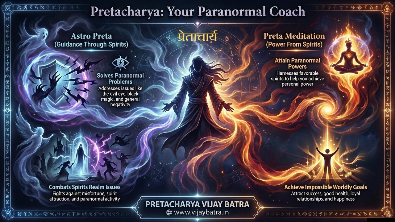 pretacharya paranormal coach india